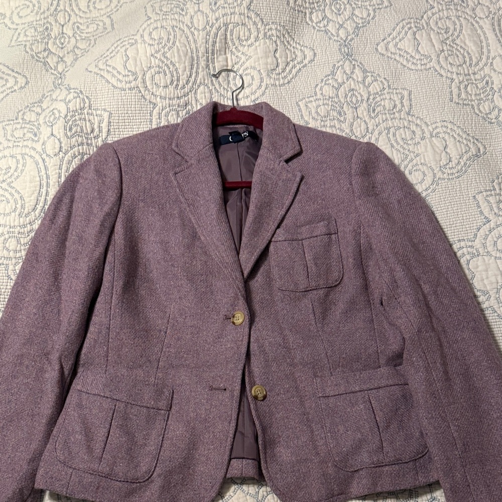 Chaps Purple Blazer